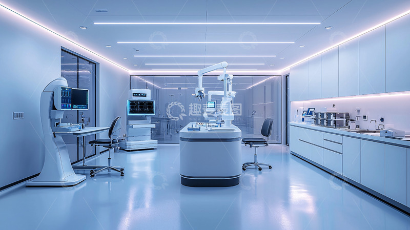 高清大图下载【趣麦麦图】未来医疗手术室