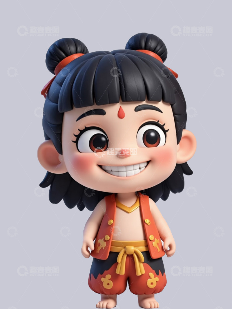 文创产品动漫周边之哪吒手办