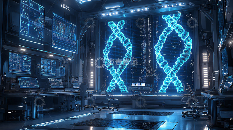 高清大图下载【趣麦麦图】未来科技实验室