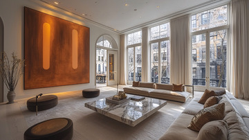 极简风格客厅装修