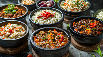 角度多少样石锅饭图片