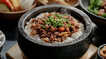 中式美味石锅饭