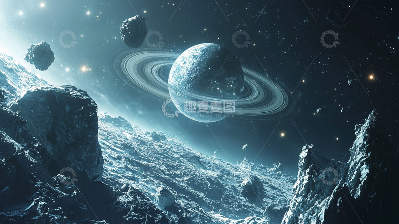 高清大图下载【趣麦麦图】太空行星