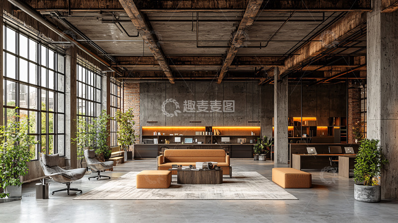 高清大图下载【趣麦麦图】工业风