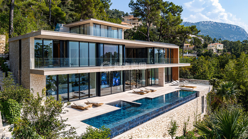 高清大图下载【趣麦麦图】山顶现代别墅