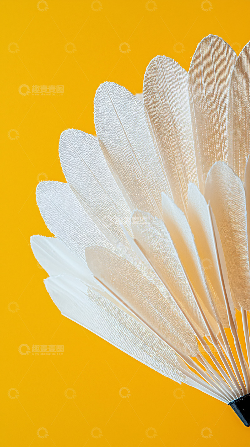 高清大图下载【趣麦麦图】羽毛球拍羽毛