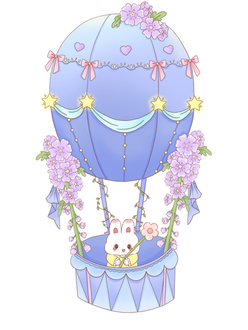 春日花花热气球