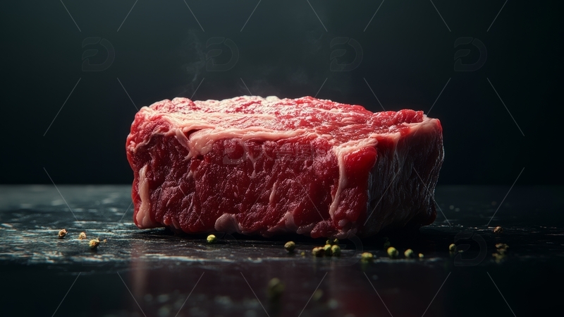 高清大图下载【趣麦麦图】高清摄影西餐烤肉牛排特写4