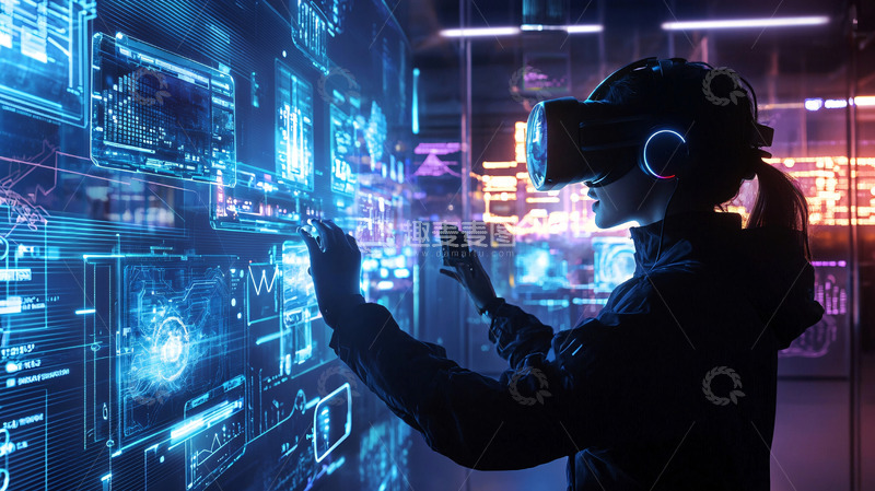 高清大图下载【趣麦麦图】虚拟现实体验2