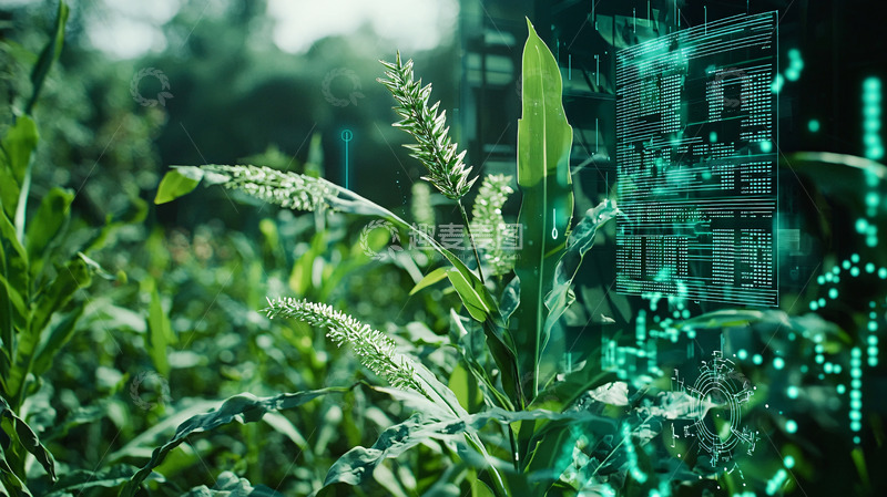 高清大图下载【趣麦麦图】数字农业
