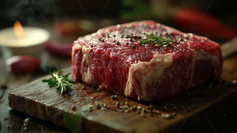高清大图下载【趣麦麦图】高清摄影西餐烤肉牛排特写6