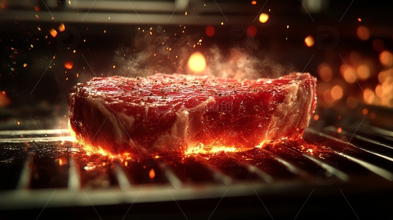 高清大图下载【趣麦麦图】高清摄影西餐烤肉牛排特写10