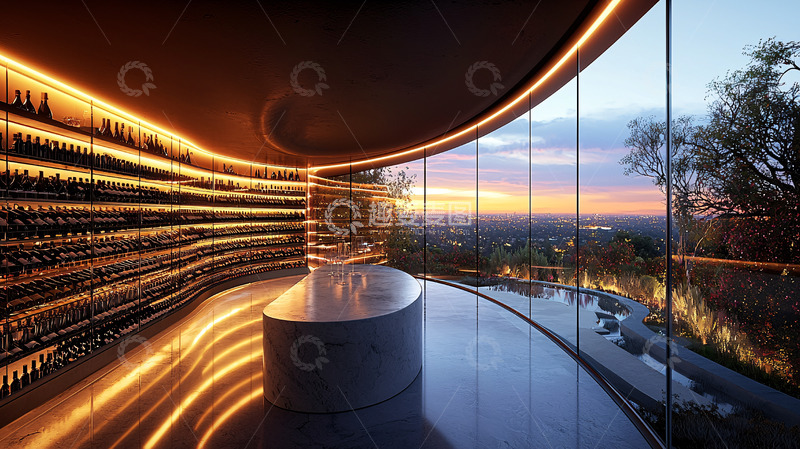 高清大图下载【趣麦麦图】高端酒窖设计