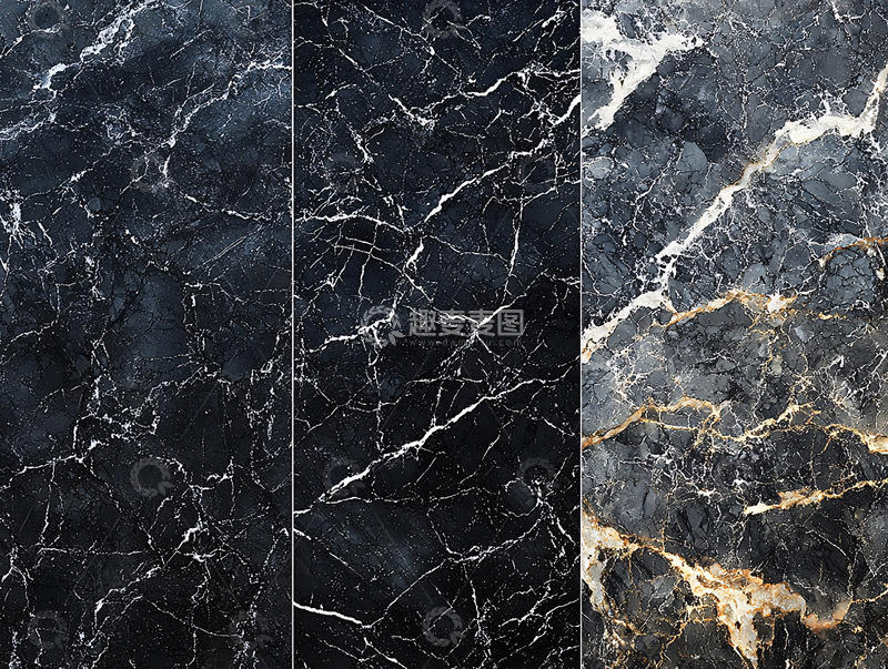 高清大图下载【趣麦麦图】黑色大理石纹理