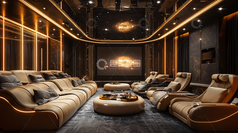 高清大图下载【趣麦麦图】高端私人影院