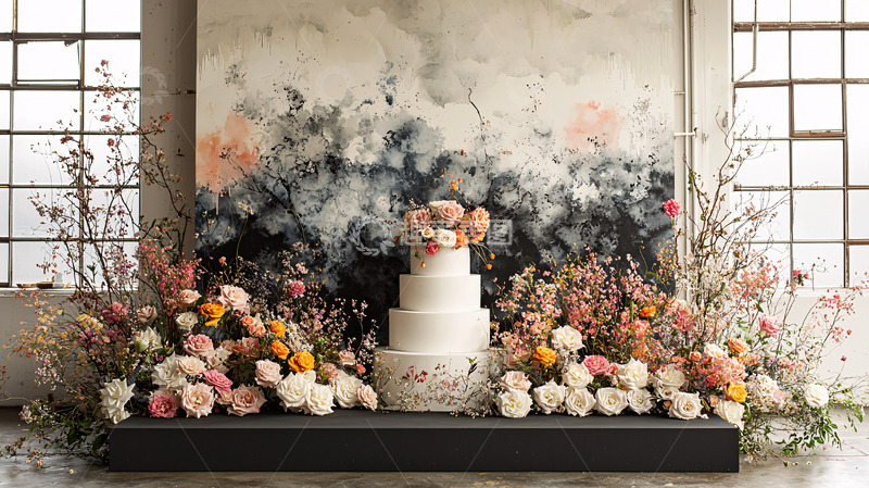 高清大图下载【趣麦麦图】婚礼蛋糕