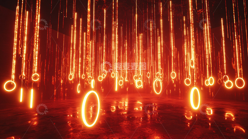 高清大图下载【趣麦麦图】火光流线