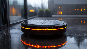雨天户外智能机器人