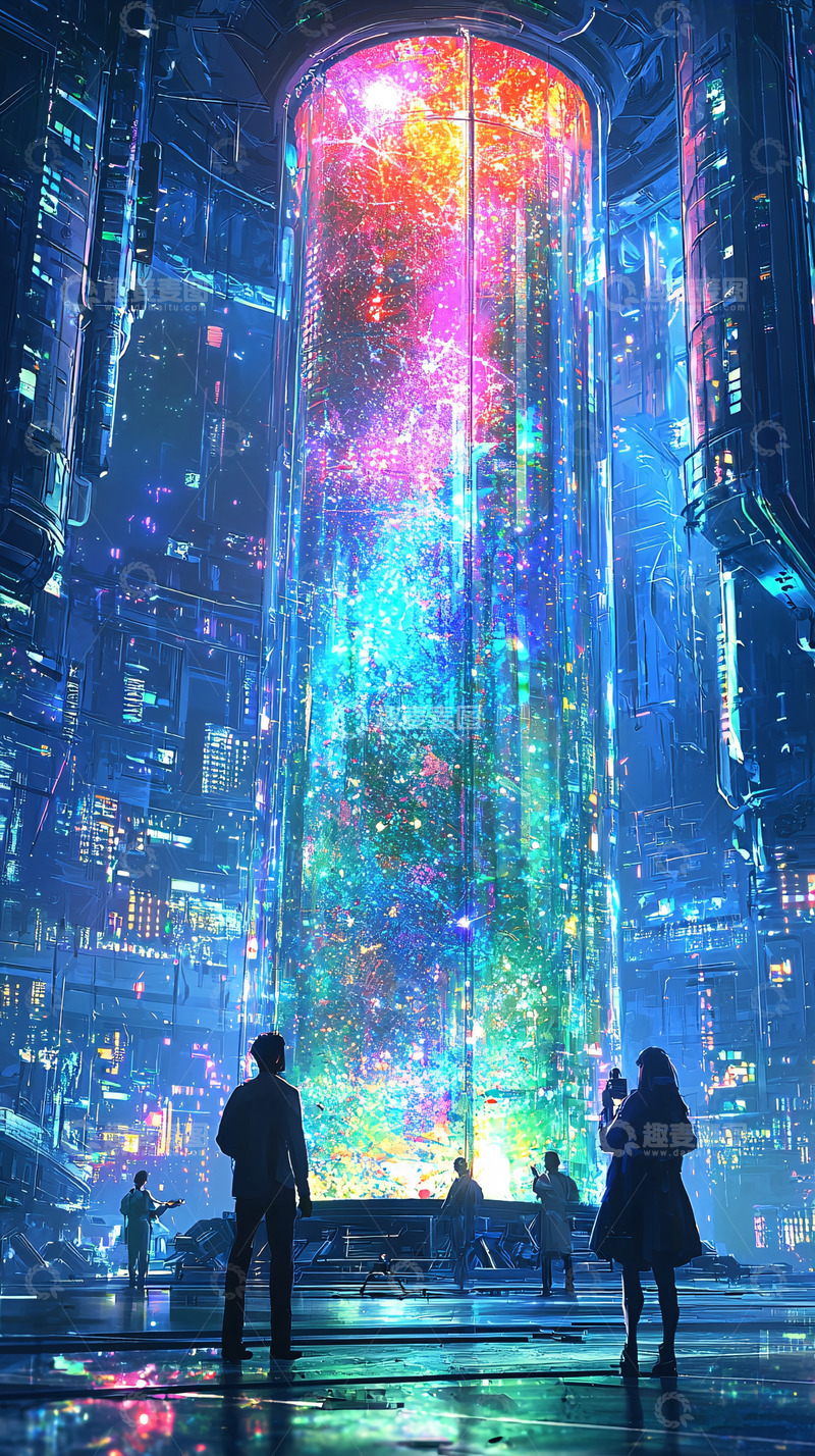 高清大图下载【趣麦麦图】未来都市