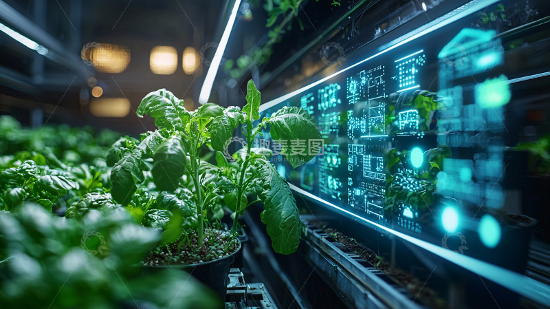 智能温室蔬菜种植