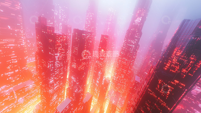 高清大图下载【趣麦麦图】未来都市
