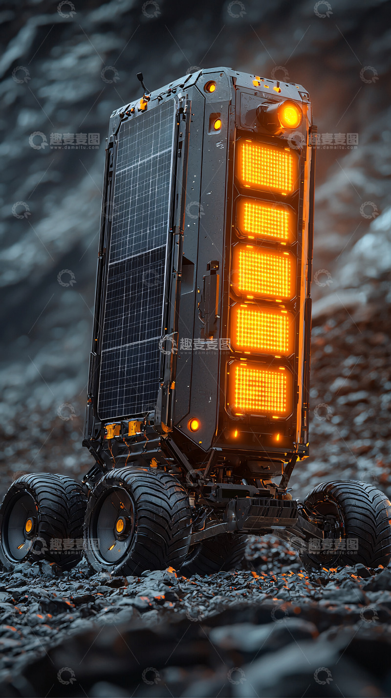 高清大图下载【趣麦麦图】未来科技机器人3