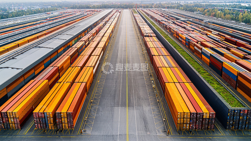 高清大图下载【趣麦麦图】集装箱排列