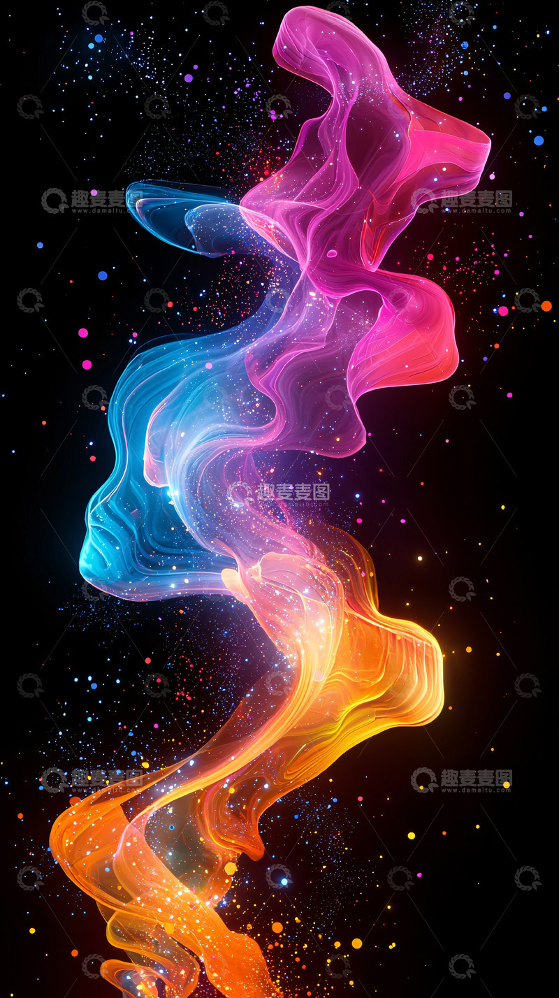 高清大图下载【趣麦麦图】彩色烟雾