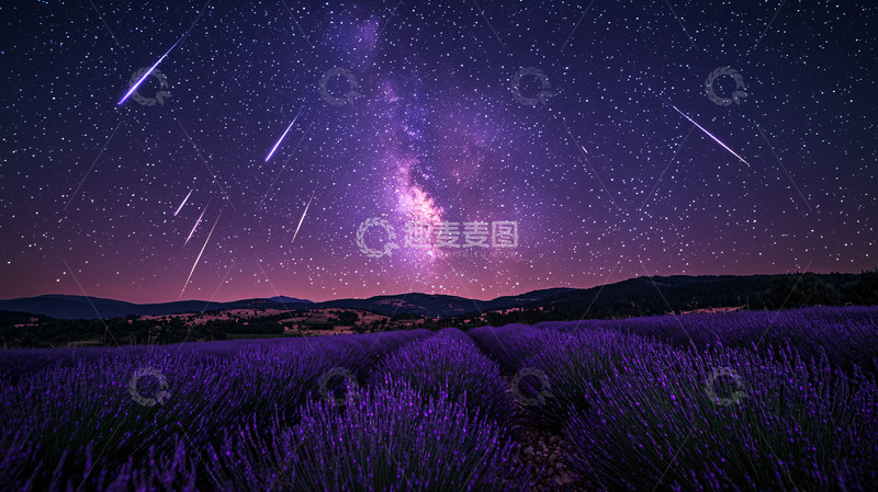 高清大图下载【趣麦麦图】流星雨