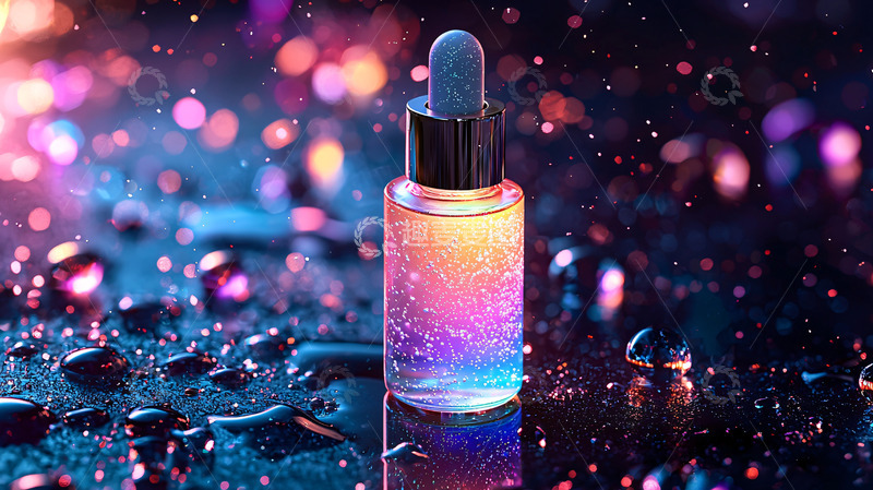 高清大图下载【趣麦麦图】炫彩精华液