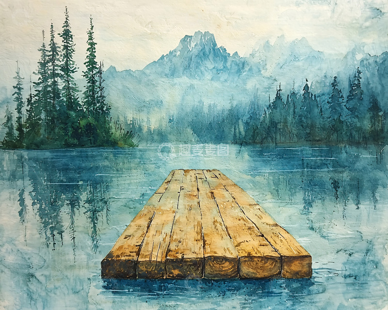 高清大图下载【趣麦麦图】水彩画