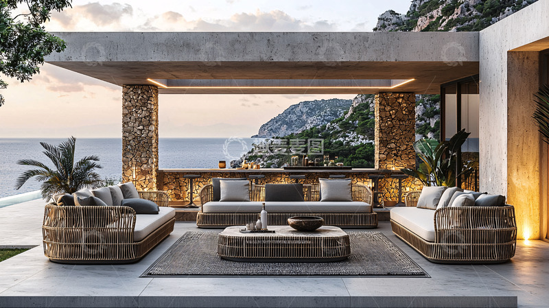 高清大图下载【趣麦麦图】户外休闲空间