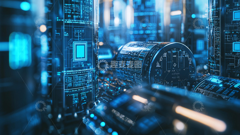 高清大图下载【趣麦麦图】科技感十足的电路板