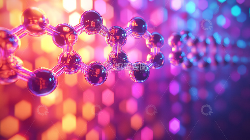 高清大图下载【趣麦麦图】分子结构