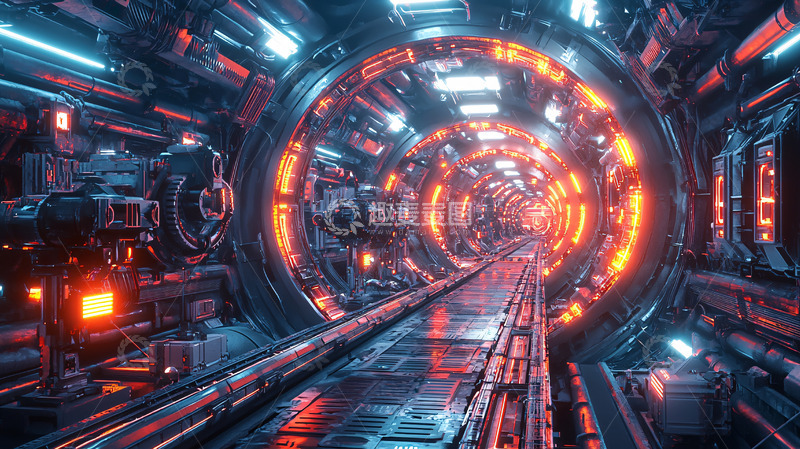 科幻未来感通道