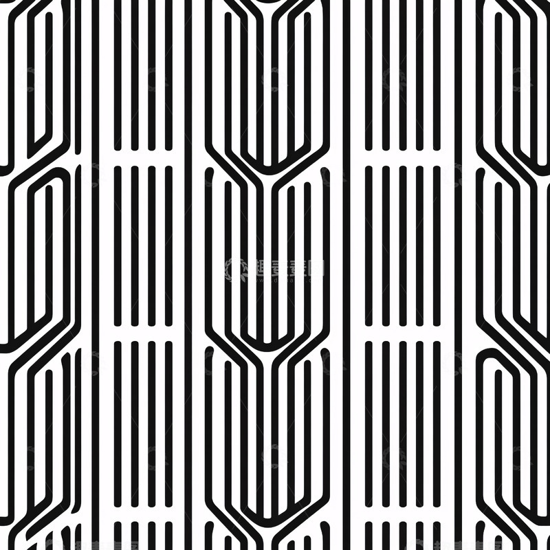 高清大图下载【趣麦麦图】几何线条重复图案