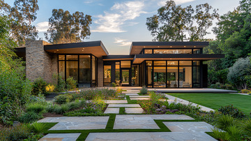 现代风格别墅庭院