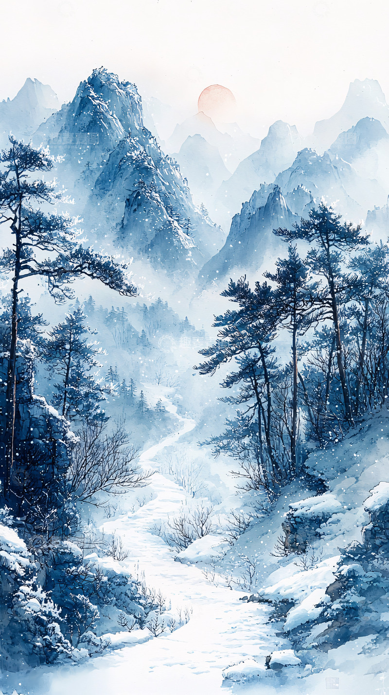 高清大图下载【趣麦麦图】水墨画