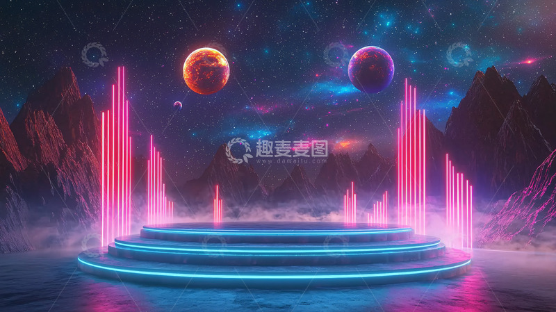 高清大图下载【趣麦麦图】宇宙场景