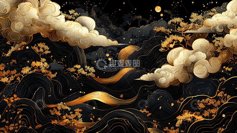 高清大图下载【趣麦麦图】水墨国风