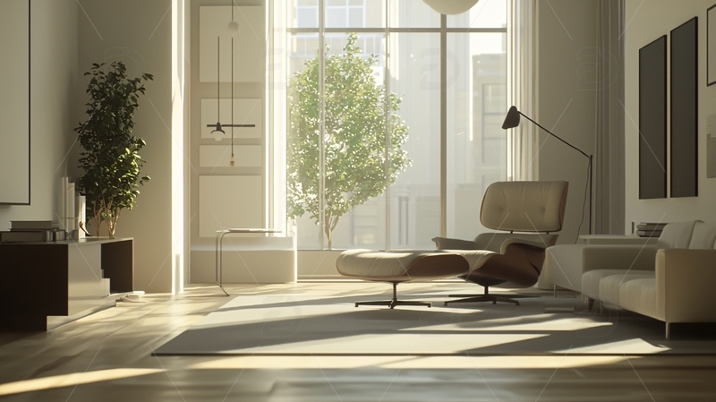 高清大图下载【趣麦麦图】现代简约客厅