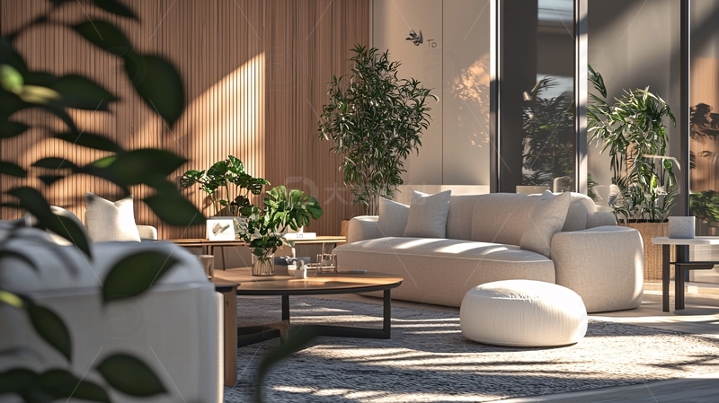 高清大图下载【趣麦麦图】现代简约客厅设计