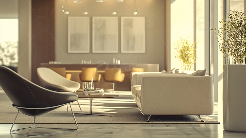 高清大图下载【趣麦麦图】现代简约客厅装修