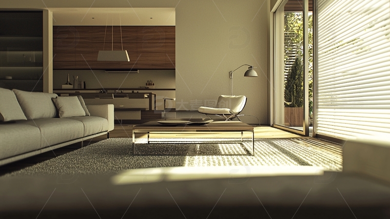 高清大图下载【趣麦麦图】现代简约客厅