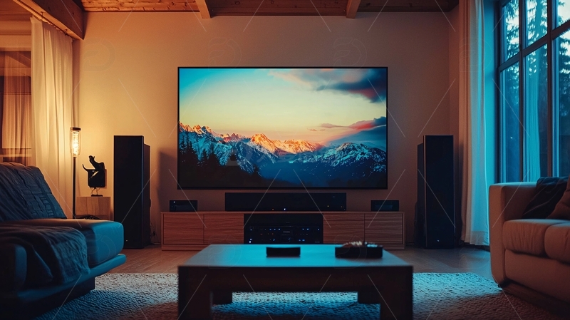 高清大图下载【趣麦麦图】高端家庭影院