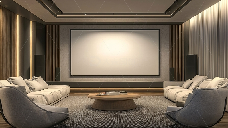 高清大图下载【趣麦麦图】高端家庭影院设计