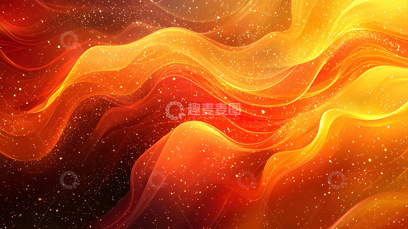 高清大图下载【趣麦麦图】流动的火焰纹理