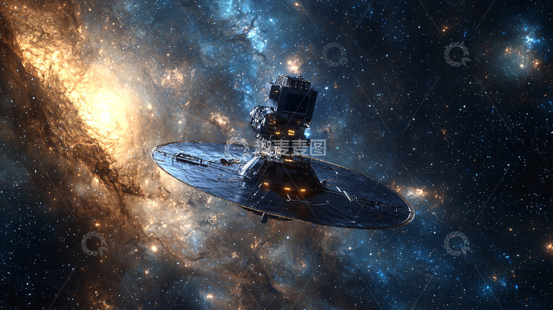 高清大图下载【趣麦麦图】宇宙飞船