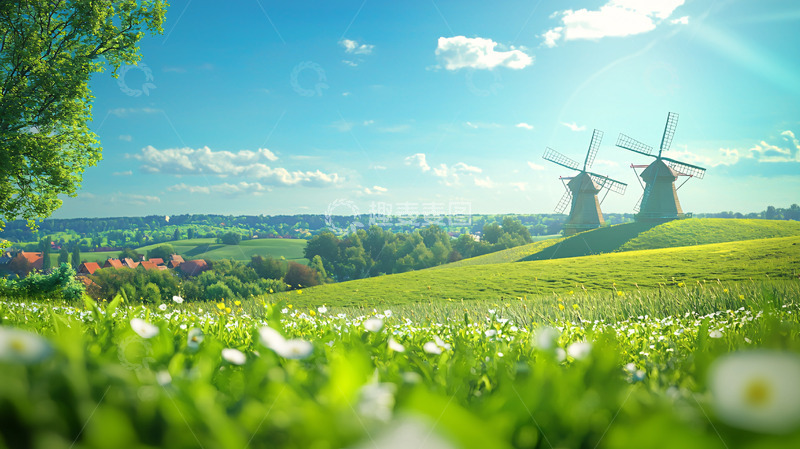 高清大图下载【趣麦麦图】田园风光48