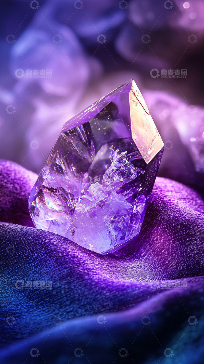 高清大图下载【趣麦麦图】紫水晶